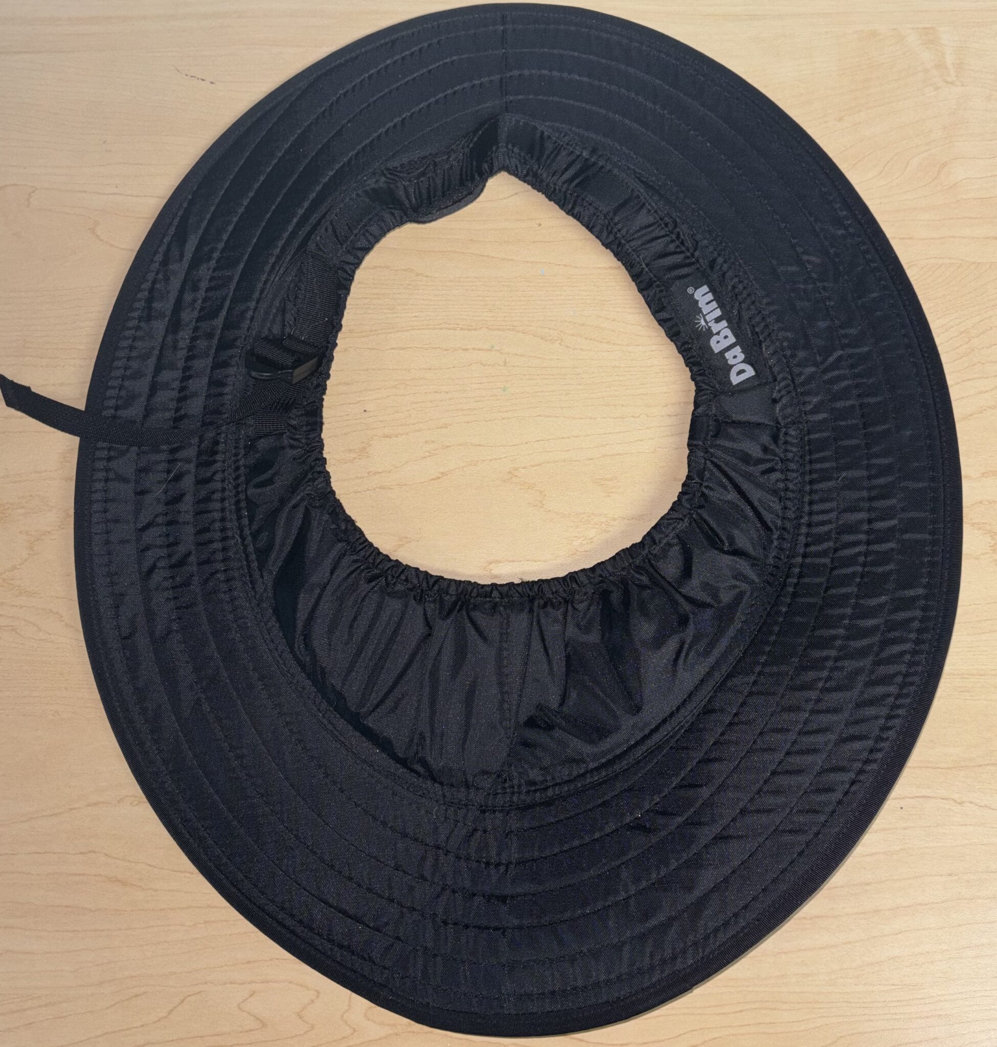 Da Brim Equestrian Endurance Helmet Visor Brim, Black 1 Da Brim Equestrian Endurance Helmet Visor Brim, Black
