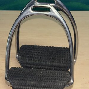 English Stirrups With Grip Pads, 4.75"