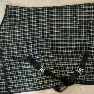 Plaid Stable Sheet, 68"