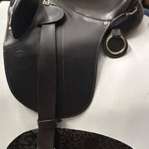Bad Dog Ranch Australian Stock Saddle, 17", Wide
