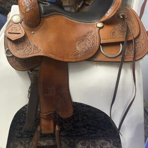 Jack Brainard Special Western Saddle, 16", FQHB