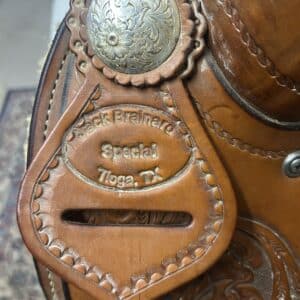 Jack Brainard Special Western Saddle, 16", FQHB