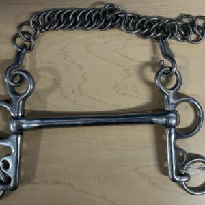 Pelham Bit with Mullen Mouthpiece, 5"