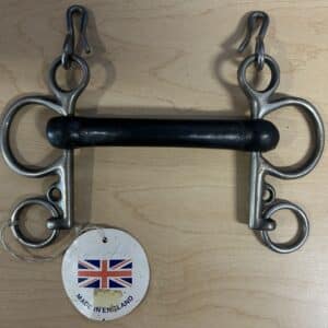 Pelham Bit with Mullen Mouthpiece, 4.25"