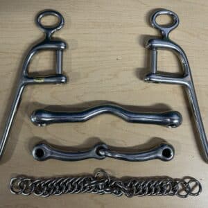 Weymouth Bit With Interchangeable Mouthpiece