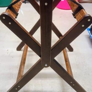 Portable Folding Wooden Saddle Rack
