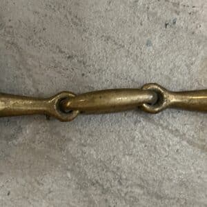 Herm Sprenger Eggbutt Snaffle with Double-Jointed Lozenge Moutpiece, 5.5"