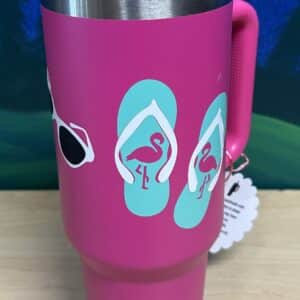 The Glass Factorie Flipflops Tumbler, 40oz