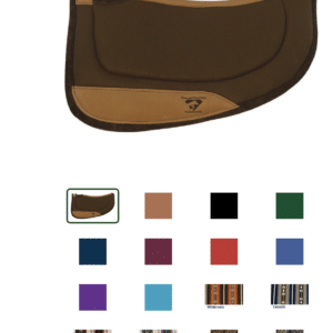Diamond Wool Contoured Ranch Round Pad