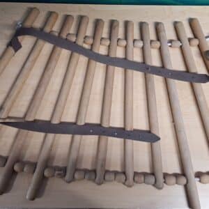 Wooden Neck Cradle, 35-39"