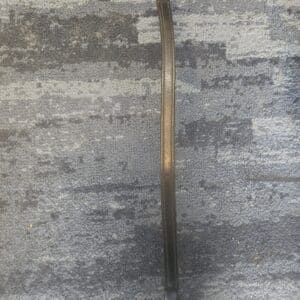 Black Leather Brow Band 20 inch for horse bridle