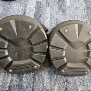 Easyboot Cloud therapeutic hoof boot pair size 5 with studs installed