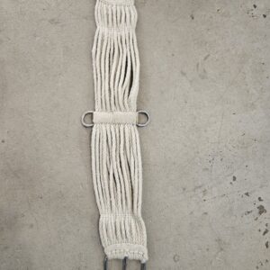 Western 17 Strand 33 inch wool cinch with stainless steel buckles