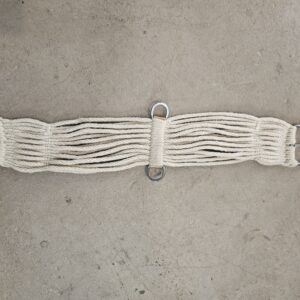 Western 17 Strand 33 inch wool cinch with stainless steel buckles