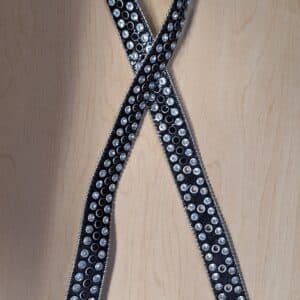 Western Glitter Rhinestone Belt, 49"