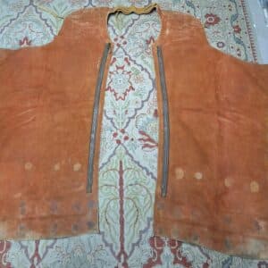Premium Tan Suede Women's Western Chaps Medium Size Adjusted Waist