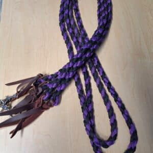 Nylon Split Reins, 16ft