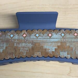 Willow and Birch Aztec Pattern Hairclip
