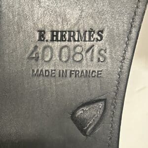 Hermes Monoflap Dressage Saddle 17.5 inch Wide