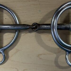 Reinsman Rockin' S Smooth Snaffle Bit 4.5 inches used excellent condition