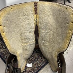 Circle Y Western Equitation Saddle 16 inch with FQHB tree in excellent used condition