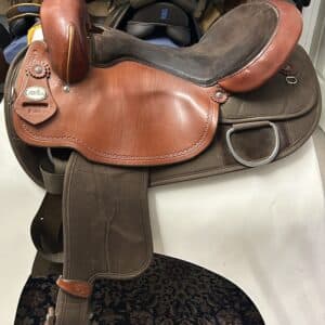 Fabtron Lightweight Draft Horse Saddle, 17", XW