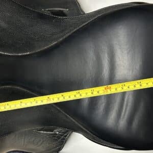 Custom Saddlery Icon Echo Monoflap Dressage Saddle 18.5 inch Wide Premium Leather