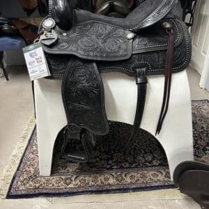 King Series Braden Trail Saddle 17 inch FQHB Western saddle