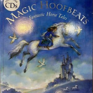 Magic Hoofbeats Fantastic Horse Tales book cover with horse illustrations
