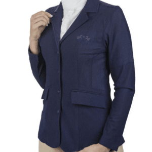 Equine Couture Ladies EquiVent Lite Sport Show Coat Navy