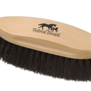 Tough1 The Greatest Horsehair Brush with soft horsehair bristles and natural wood block