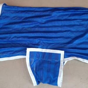 Fly Sheet with Integrated Belly Wrap and Tail Flap in Royal Blue, size 50 inch