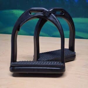 Compositi Premier Lightweight English Stirrups 4 inch black