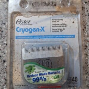 Oster Cryogen-X Size 40 Detachable Clipper Blade 0.25mm A5 Accessory