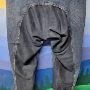 Goode Rider Full Seat Mid-Rise Denim Equestrian Breeches 34L