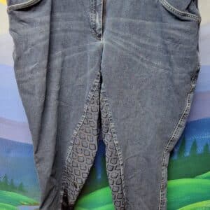 Romfh Denim Full Seat Equestrian Riding Breeches Womens 40
