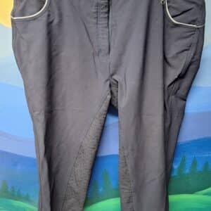 Horze Full Seat Silicone Grip Equestrian Riding Breeches, Womens 38"