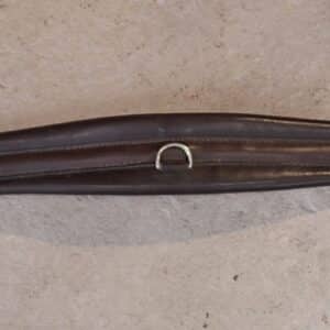 Stubben Premium Padded Leather English Girth with D-Ring, 57"