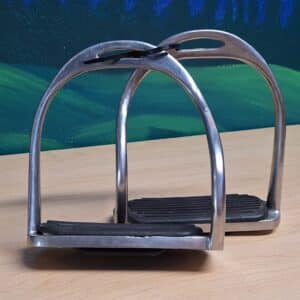 Curved Bar English Stirrups, 4.5"