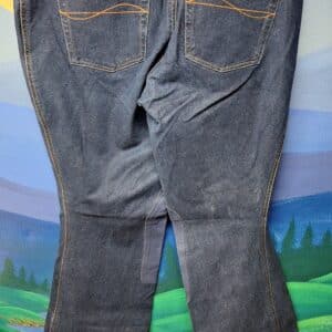 Ariat Denim Knee Patch Riding Breeches Women's 36 size