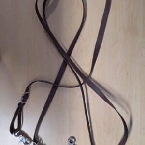 Cashel Adjustable Leather Roping and Trail Reins 8.5ft