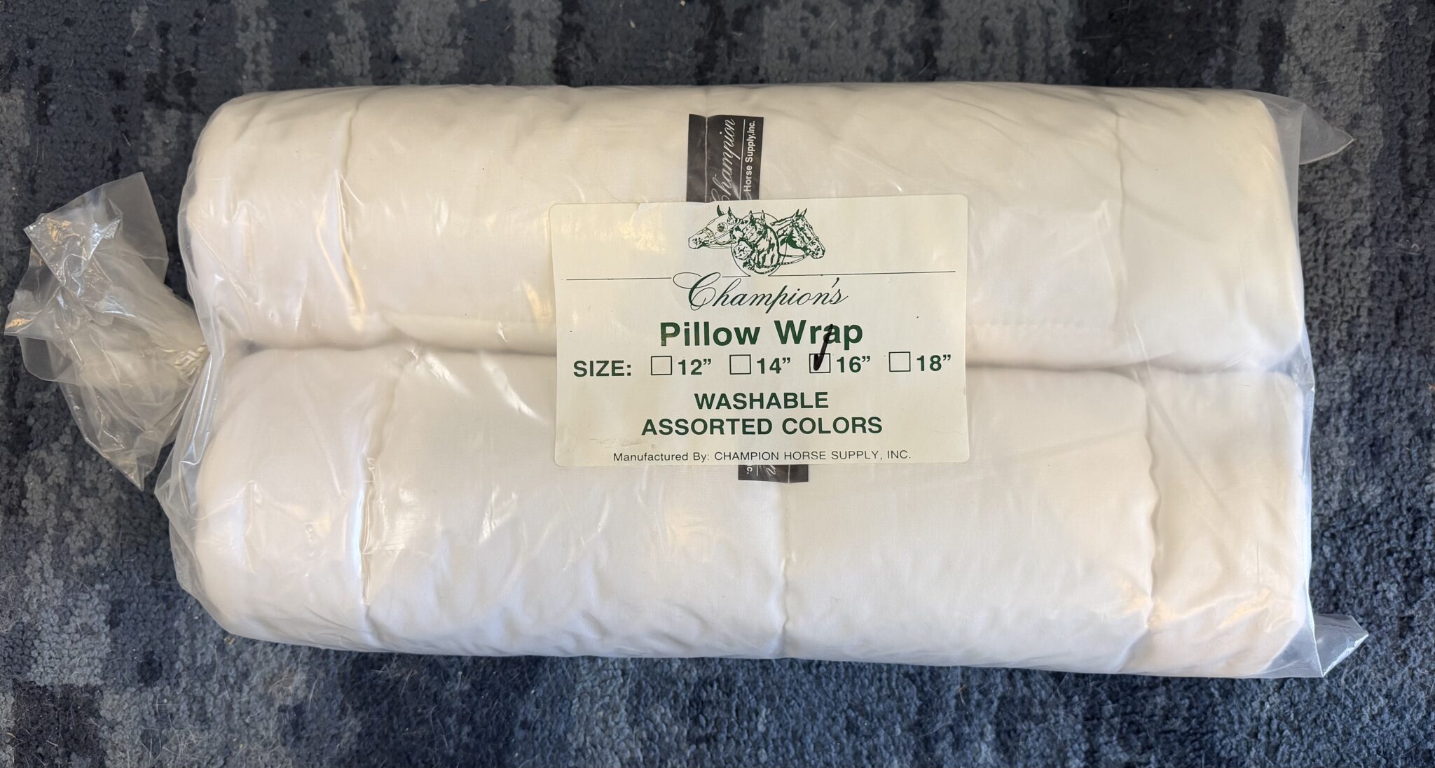 Champion'S Pillow Wrap, 16&Quot; Leg Wraps For Horses 1 Champion's Pillow Wrap 16 inch horse leg wraps