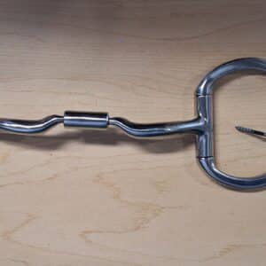 Myler Eggbutt Stainless Steel Low Port Comfort Snaffle Bit, 5 1/2" (MB 04, Level 2)