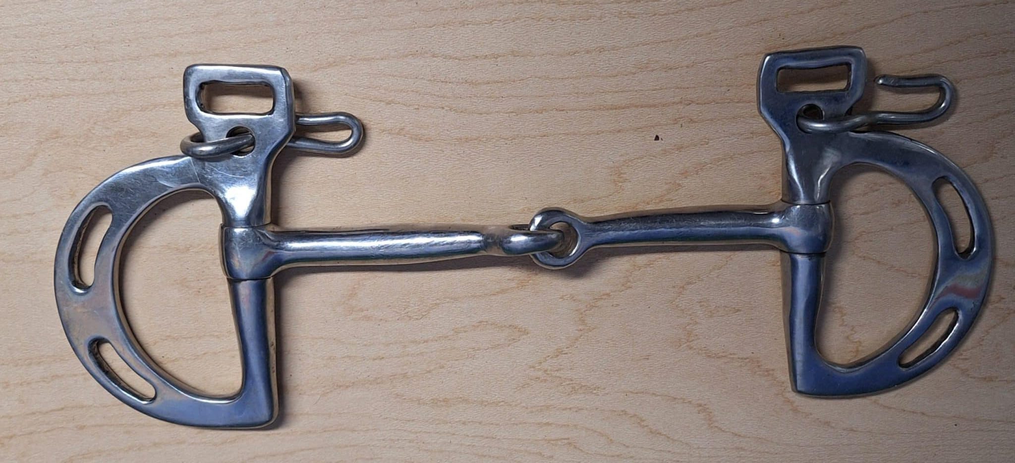 Uxeter Kimberwick Single-Jointed Snaffle Bit, 5.5&Quot; 1 Uxeter Kimberwick Single-Jointed Snaffle Bit, 5.5"