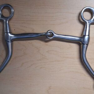 Classic Stainless Steel Tom Thumb Jointed Curb Bit, 5"