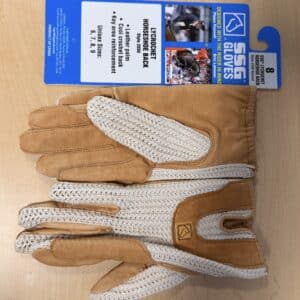 Crochet Back SSG Gloves Size Medium