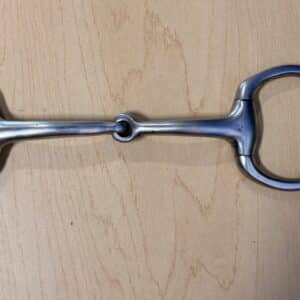Stainless Steel Single-Jointed Eggbutt Snaffle Bit, 5"