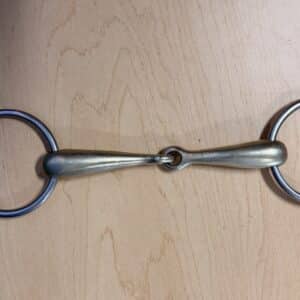Korsteel Loose Ring Snaffle Bit, 5.5"