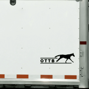 Dapplebay OTTB - Vinyl Decal-Black