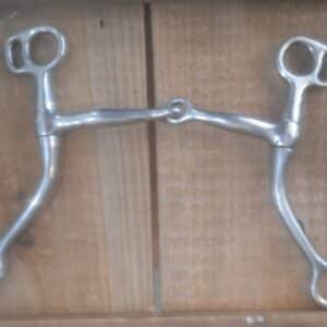 Stainless Steel Tom Thumb Single-Jointed Bit, 5.25"